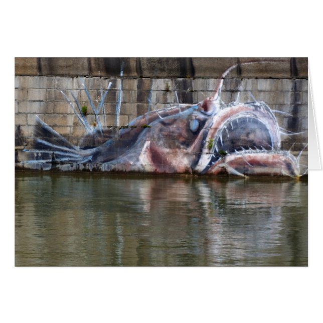 Poisson-pêcheur (Devant horizontal)