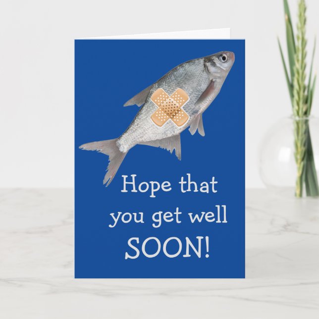 Poisson Plaisanterie obtenir carte de bien (Devant)
