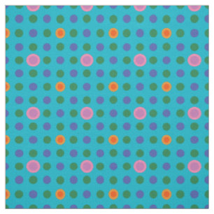 Poisson Pois coloré sur mesure dans le tissu marin