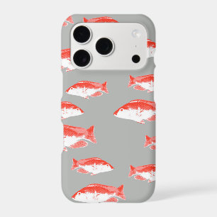 Poisson rouge et gris
