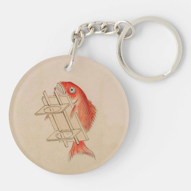 Poisson rouge Yokai (Défilement Mariage) (Dos)
