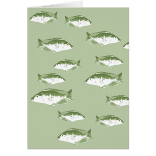 Poisson vert olive