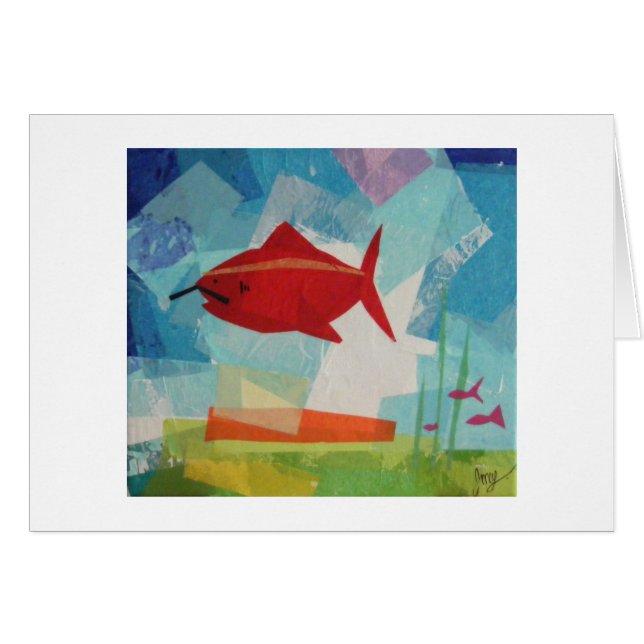 Poissons avec une moustache (Devant horizontal)