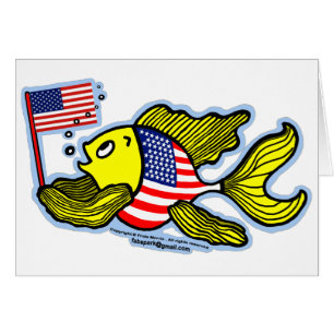 Poissons de drapeau américain