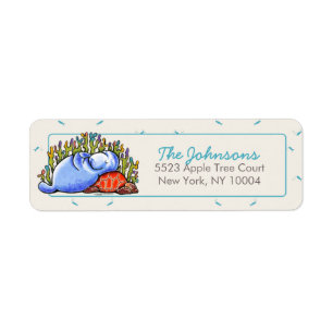 Poissons de tortue de mer de lamantin sous la mer
