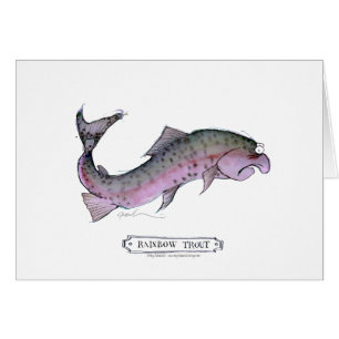 Poissons de truite arc-en-ciel, fernandes élégan