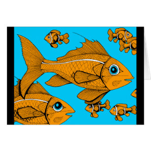 Poissons oranges