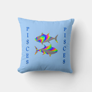 Poissons Poissons Zodiac Mojo Coussin