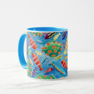 Poissons tropicaux Vie marine sous-marine Mug naut