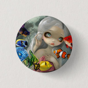 "Poissons Volants: Arc-en-Ciel" Button