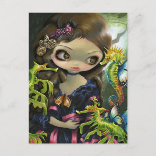 "Poissons Volants: L'Hippocampe" Postcard