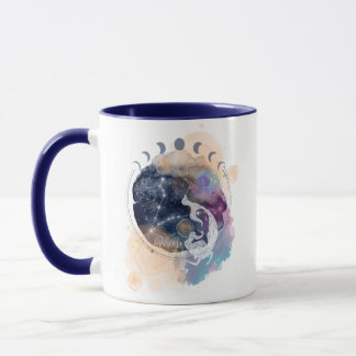 Poissons Zodiac tasse de fleur pour cadeau d'anniv