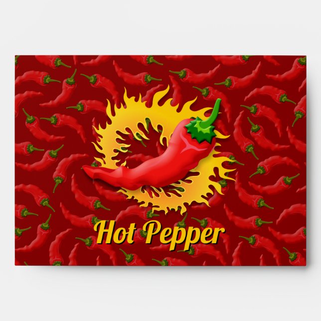 Poivre avec enveloppe de flamme (Devant)