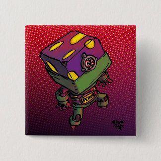 Poka 2 Inch Square Button