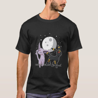 Pokã©Mon Celestial Espeon And Umbreon T-Shirt