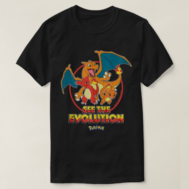 PokÃ©mon - Charmander See The Evolution Tank Top (Design Front)
