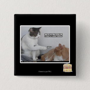 Poke. 2 Inch Square Button