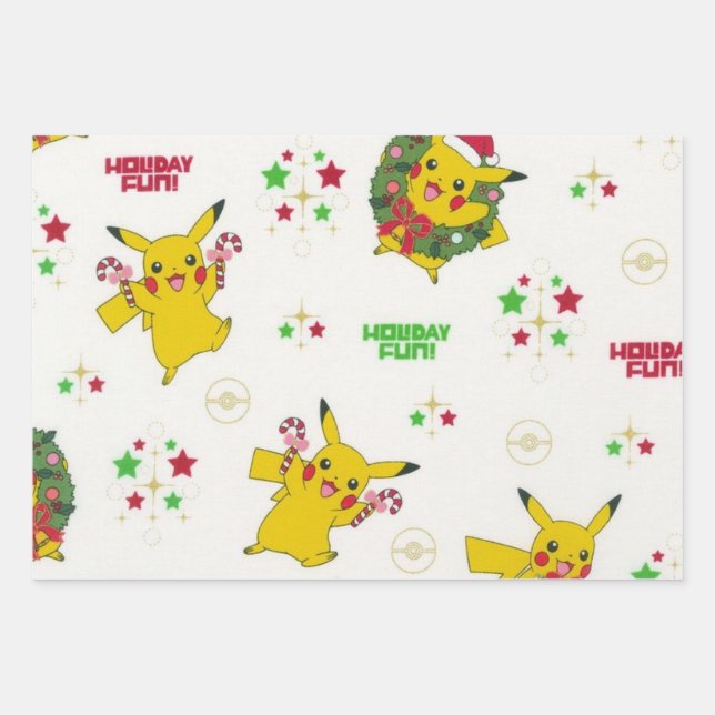 Pokémon gift wrap (Front)