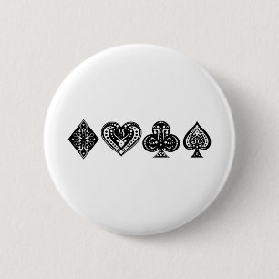 Poker 2 Inch Round Button