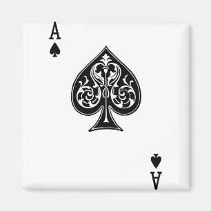 Poker Ace Card Magnet