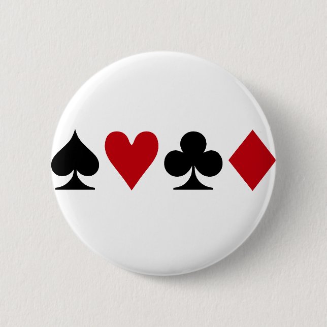 Poker Addict 2 Inch Round Button (Front)