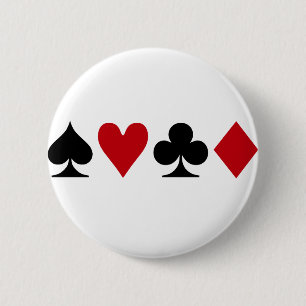 Poker Addict 2 Inch Round Button