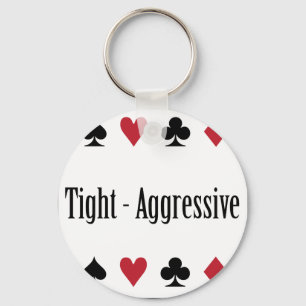 ** POKER ADDICT ** KEYCHAIN