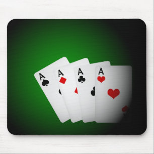 Poker Background Mouse Pad