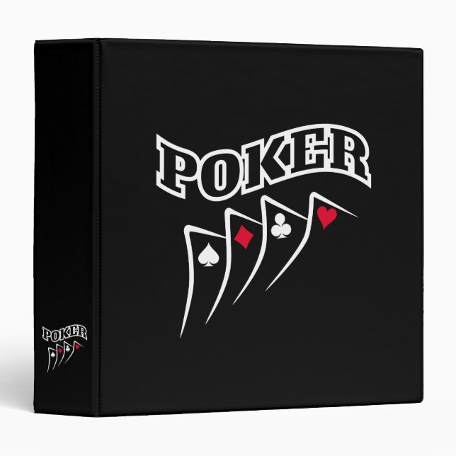 Poker Binder (Front/Spine)