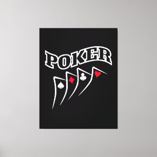 Poker Canvas Print