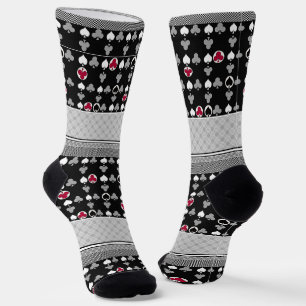 Poker Card Game Socks