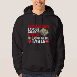 Poker Card Playing Pot Bluffing Player Gambler Hoodie