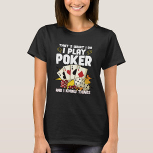 Poker Casino Poker Player Gambling Roulette 1 T-Shirt