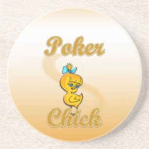 Poker Chick Coaster