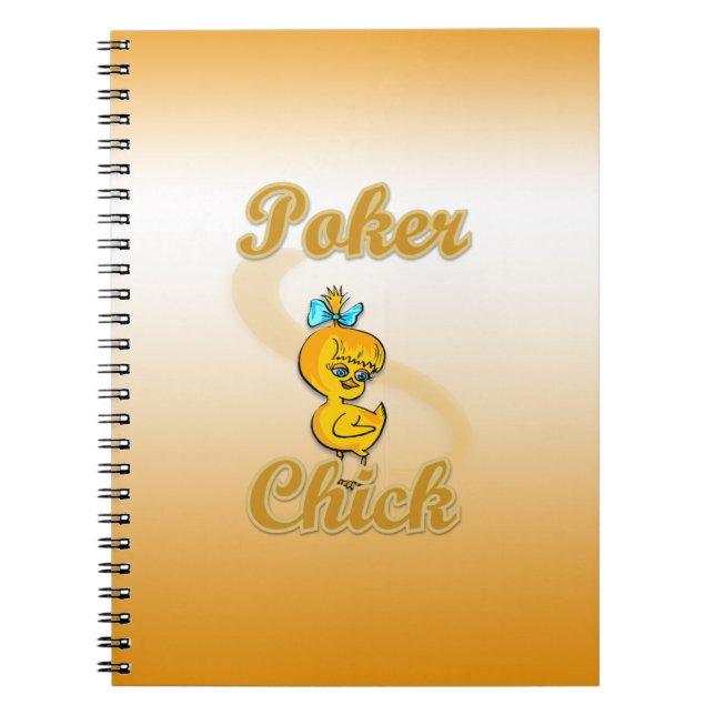 Poker Chick Notebook (Front)