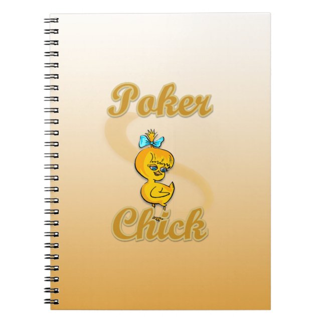 Poker Chick Notebook (Front)