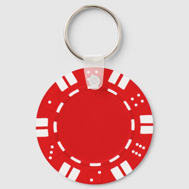 poker chip key chain (Front)