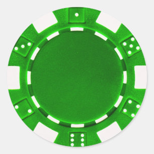 poker chip sticker