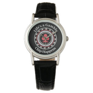 Poker Chip Watch