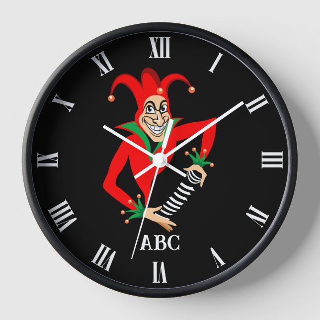Poker Clock - Customizable - Poker Joker (Front)