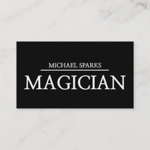Poker de cartes Magicien Moderne