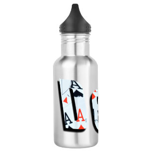 Poker, Deal, Logo, Reusable Water Bottle