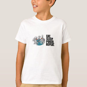 Poker - Eat. Sleep. Poker. Repeat. T-Shirt