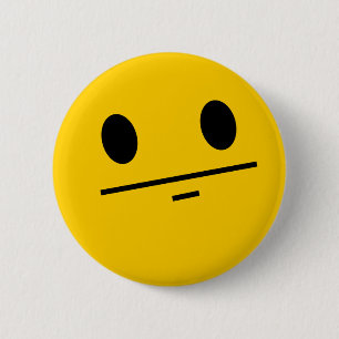 Poker Face 2 Inch Round Button