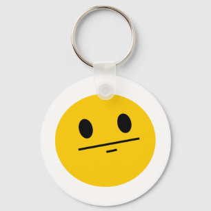 Poker Face Keychain