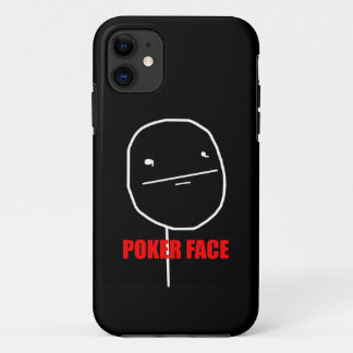 Poker Face Meme iPhone 11 Case