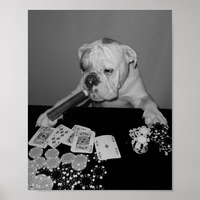 poker face poster (Front)