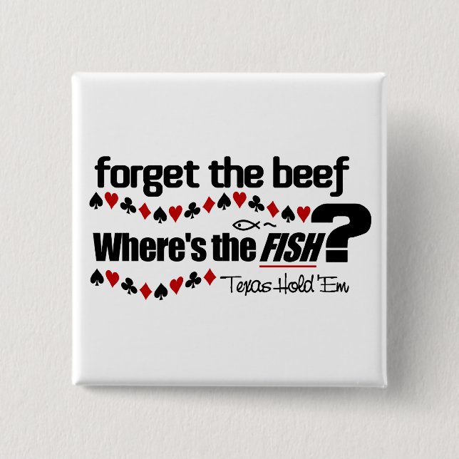 Poker Fish button (Front)