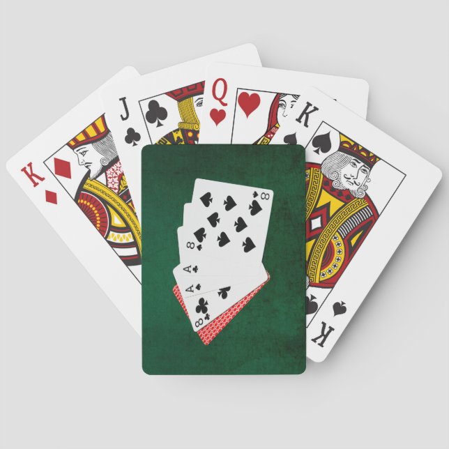 Poker Hands - Dead Man's Hand Playing Cards (Back)