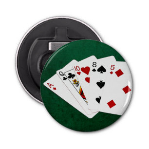 Poker Hands - High Card - Ace Bottle Opener